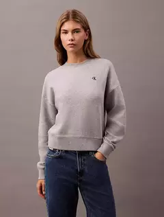 Buzo hoodie mujer CK - logo chico - comprar online