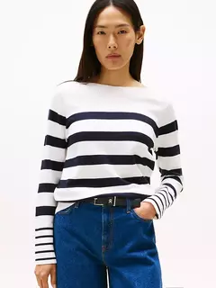 Sweater mujer Tommy Hilfiger cuello bote en internet