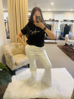 pantalon plata ecocuero Forever 21 en internet