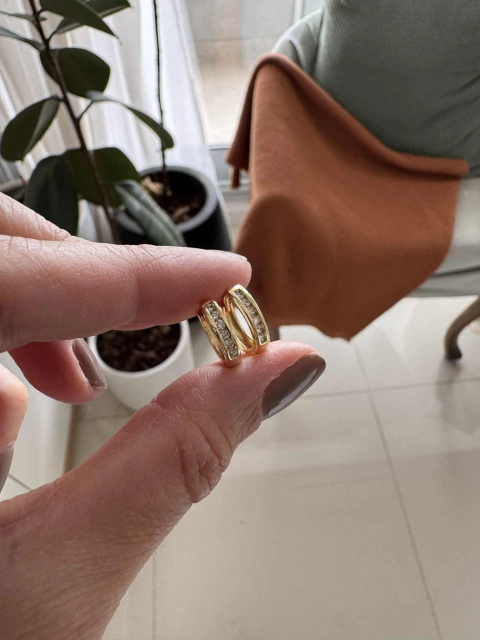 Aro Track acero gold