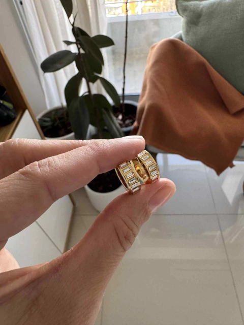 Aros Fegent acero gold