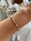 Pulsera multicolor con piedras