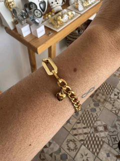 Pulsera Cormatt acero gold - comprar online
