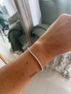 Pulsera cubic baguette con cierre