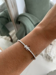 PULSERA CUBIC BAGUETTE DANUBIO CON CIERRE - buy online