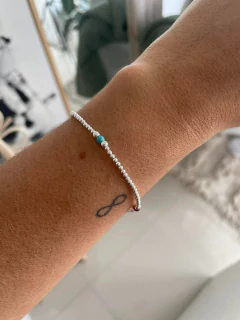 Pulsera elástica con piedras naturales - comprar online
