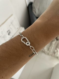 Pulsera eslabones Me y porta dije corazon - buy online