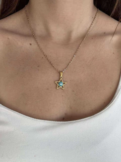 Collar con estrella de Ojito varios colores - buy online