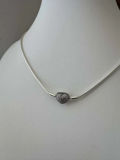 Collar para charms cierre corazon en internet