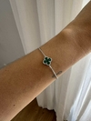 Pulsera trebol verde