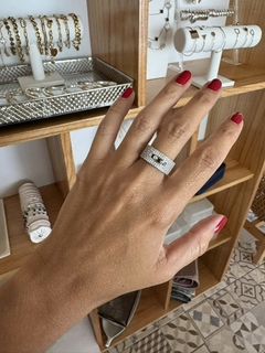 Anillo Con cubic movible