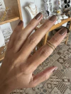 Anillo doble midi gold