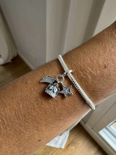 Charm angelito con pave