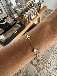 Pulsera Vitorio acero gold