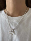 Charm corazon pasante XL