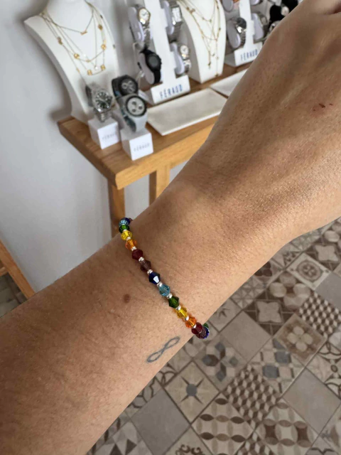 Pulsera chacras con cierre