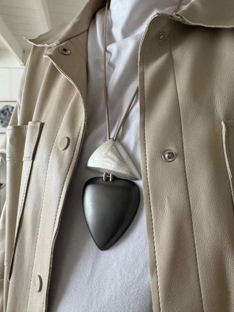 Collar Estol Plateado - buy online