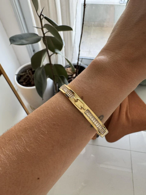 Esclava Mer acero gold