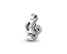 Charm nota musical en pave pasante - buy online