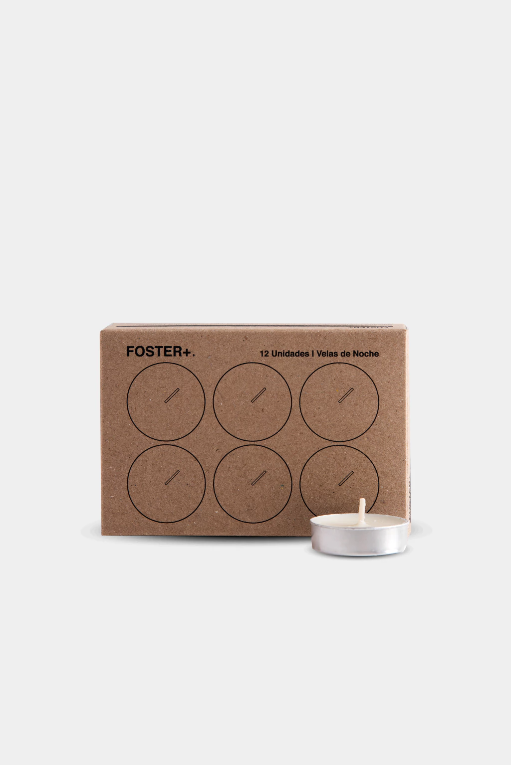 VELAS DE NOCHE PACK 12 UNIDADES