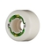 Roda de skateboard Powell Peralta Dragon Formula, 56mm x 39mm, dureza 93A, com estampas de dragão em verde e amarelo.