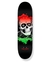 Prancha de skate Powell Peralta Ripper com design de caveira em degradê verde e vermelho, medindo 8” x 31.45”