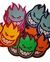Adesivos Spitfire Bighead Colours importado - comprar online