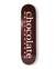 Shape CHOCOLATE CAPPS BAR LOGO DECK 8.0” - loja online