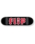 Shape FLIP Skateboards importado HKD TEAM BLACK 8.5” - loja online