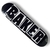 Shape Baker Brand Logo Black/white - 8.1'' - Brabois Skateboarding  SKATE SHOP