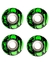 RODAS BONES Original OG Formula Skateboard MUMMY SKULLS 54mm V4 SIDECUT 100a 4pk - comprar online