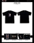 Camiseta REWIND RAC oversized T-shirt preta - comprar online