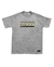 Camiseta REWIND TAPE SPITTERS oversized T-shirt cinza