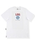 CAMISETA LRG MOTHERLAND COURT TEE BRANCO - Brabois Skateboarding  SKATE SHOP