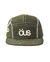 Boné ÖUS 5 PANEL PHIBO verde Musgo