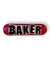 Shape Baker JF Brand Name Jacopo Red 8.1” - Brabois Skateboarding  SKATE SHOP