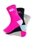kit 3 Meias NEW BALANCE cano Alto Infantil color Tam. 25-28