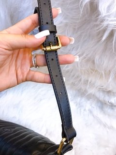 Pochete Louis V. preta couro legítimo Premium - Pigmeu Store