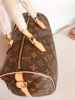 Speedy 30 monogram couro legítimo Louis V. Premium - Pigmeu Store
