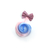 Mecha Laço Glitter Rosa e Azul - comprar online