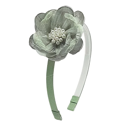 Tiara Flor Ellen Pérolas - comprar online
