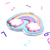 Bloco Arco Iris Glitter