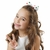 Laço Mariana Pompom Natal Branco - comprar online