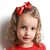 Laço Mariana Pompom Natal Vermelho - comprar online