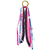 Elástico Junino Azul Pink Preto