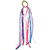Elástico Junino Lilás Pink e Azul