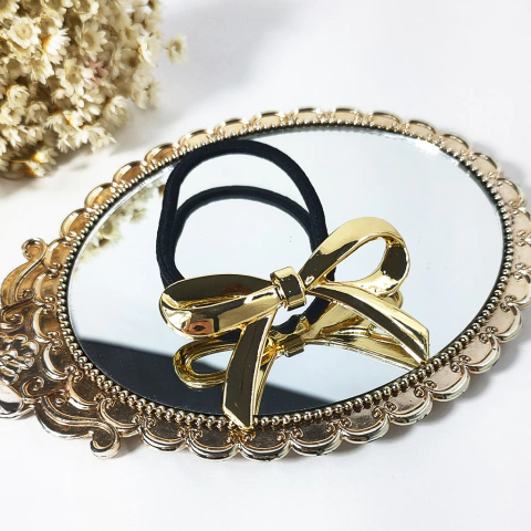 Elástico Laço Elegance Dourado