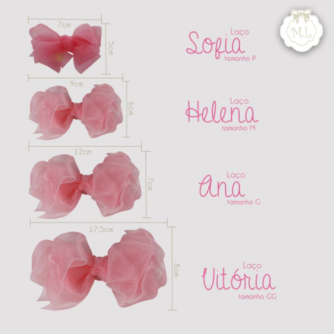 Faixa Sofia Organza Pérola - comprar online