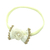 Faixa Floral Off White com pérola