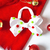 Faixa Rafaela Pompom Natal Branco